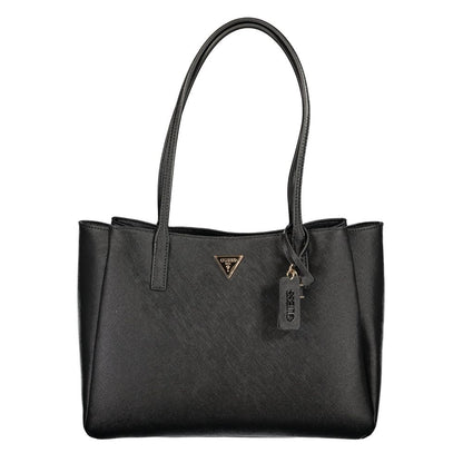 Guess Jeans Black Polyurethane Women's Bag - HBPS Beauty & Fashion