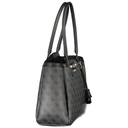 Guess Jeans Black Polyurethane Women's Bag - HBPS Beauty & Fashion