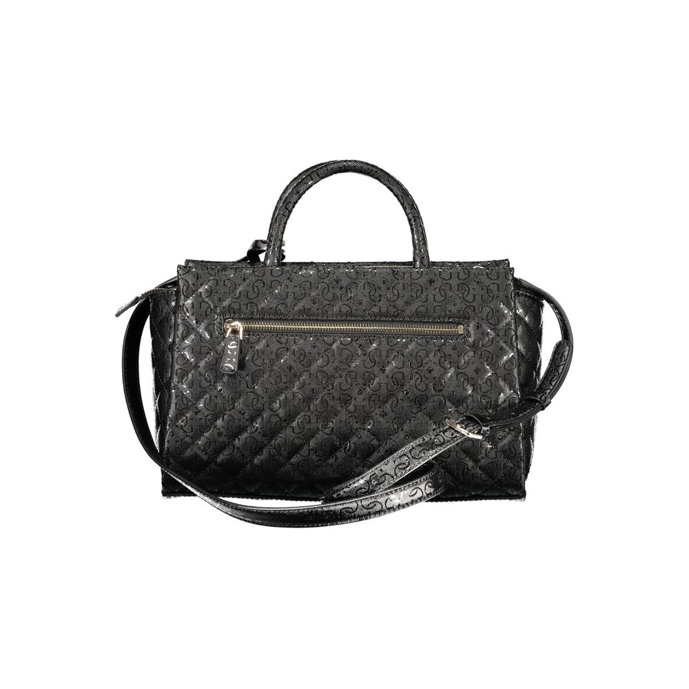 Guess Jeans Black Polyurethane Women's Handbag - HBPS Beauty & Fashion
