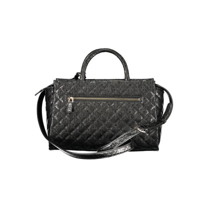 Guess Jeans Black Polyurethane Women's Handbag - HBPS Beauty & Fashion