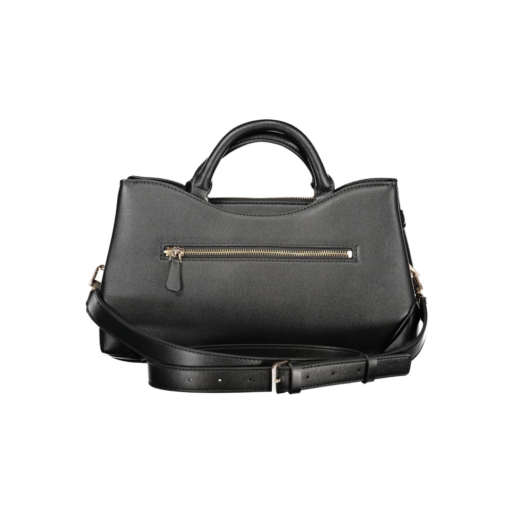 Guess Jeans Black Polyurethane Women's Handbag - HBPS Beauty & Fashion