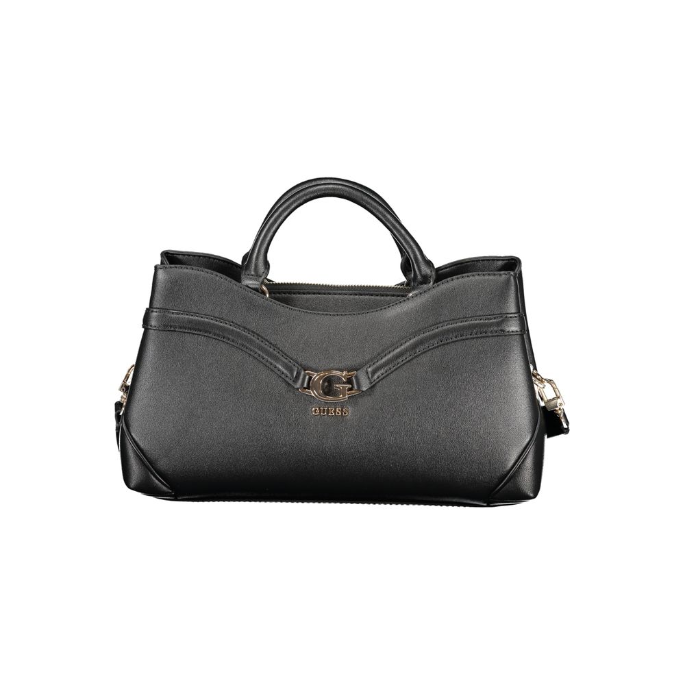 Guess Jeans Black Polyurethane Women's Handbag - HBPS Beauty & Fashion