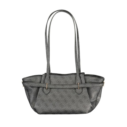 Guess Jeans Black Polyurethane Women's Handbag - HBPS Beauty & Fashion