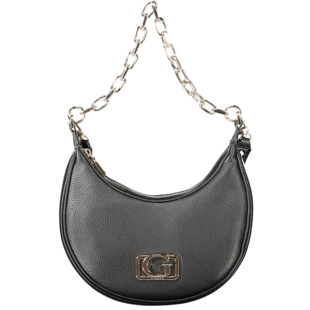 Guess Jeans Black Polyurethane Women's Handbag - HBPS Beauty & Fashion