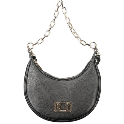 Guess Jeans Black Polyurethane Women's Handbag - HBPS Beauty & Fashion