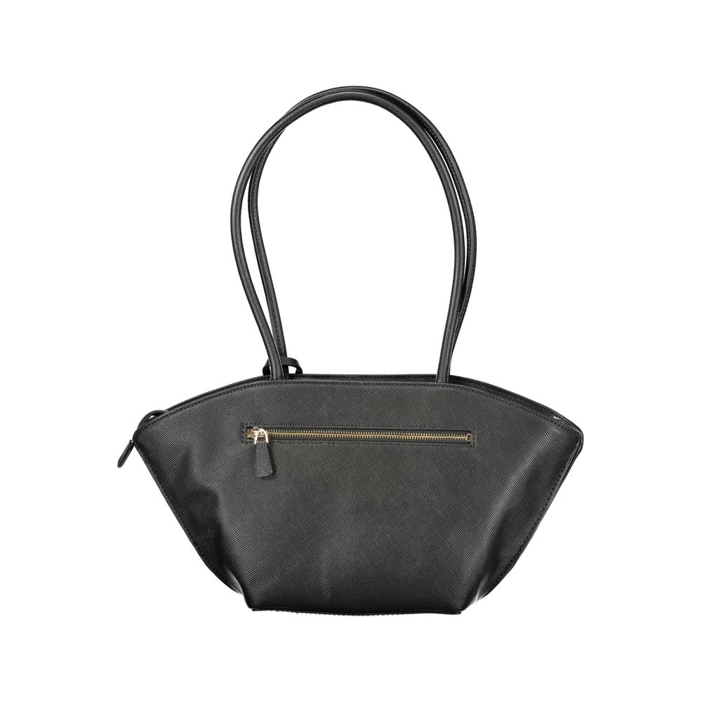Guess Jeans Black Polyurethane Women's Handbag - HBPS Beauty & Fashion