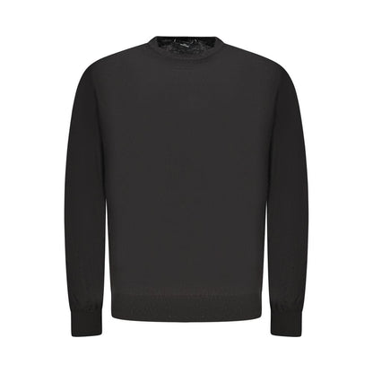Guess Jeans Black Wool Mens Sweater - HBPS Beauty & Fashion
