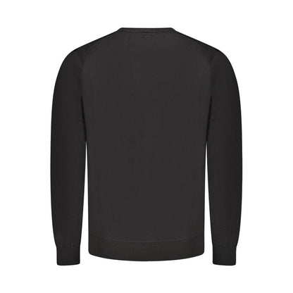 Guess Jeans Black Wool Mens Sweater - HBPS Beauty & Fashion