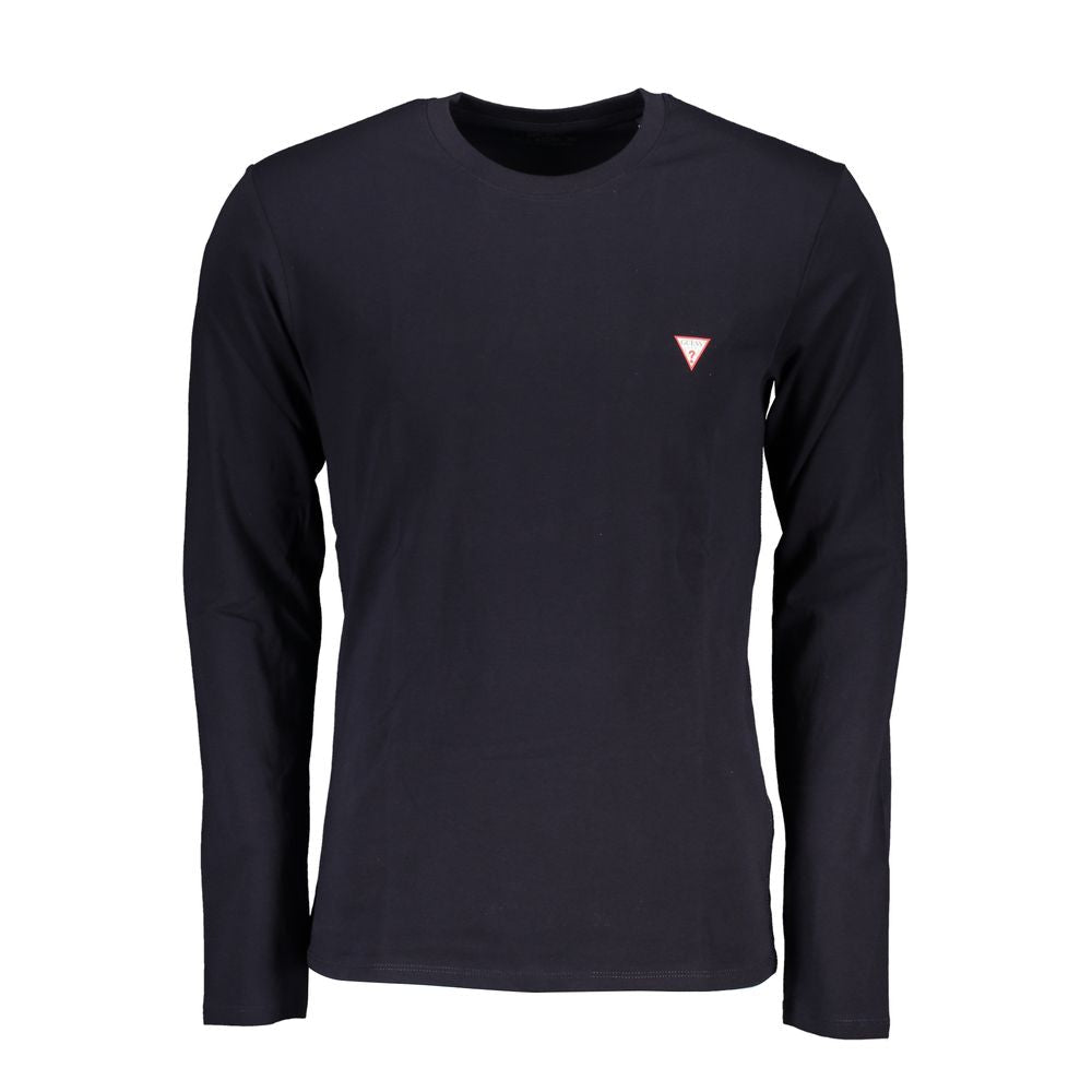 Guess Jeans Blu Cotton Men T-Shirt - HBPS Beauty & Fashion