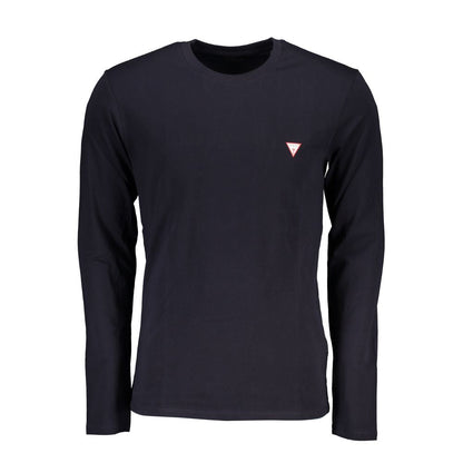 Guess Jeans Blu Cotton Men T-Shirt - HBPS Beauty & Fashion