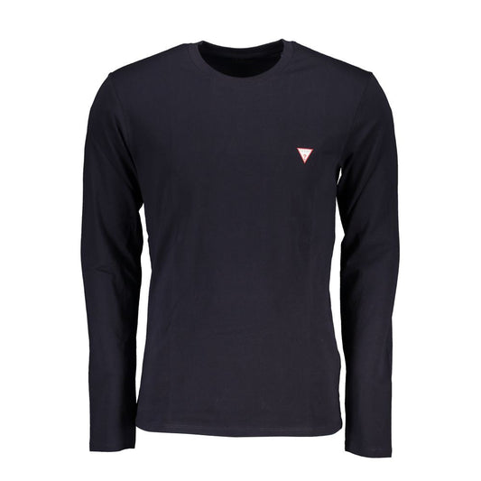Guess Jeans Blu Cotton Men T-Shirt - HBPS Beauty & Fashion