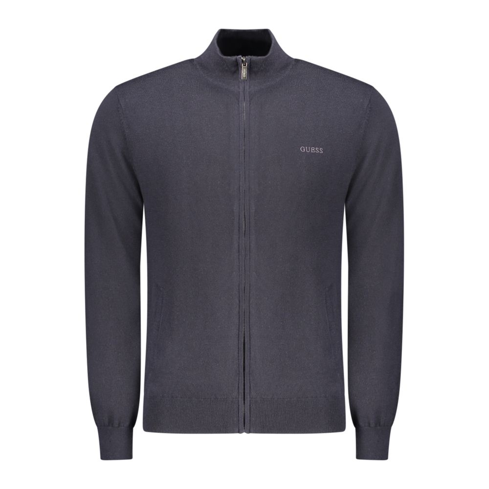 Guess Jeans Blue Polyester Men's Sweater - HBPS Beauty & Fashion
