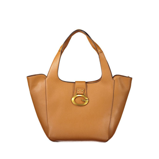 Guess Jeans Brown Polyurethane Women's Bag - HBPS Beauty & Fashion