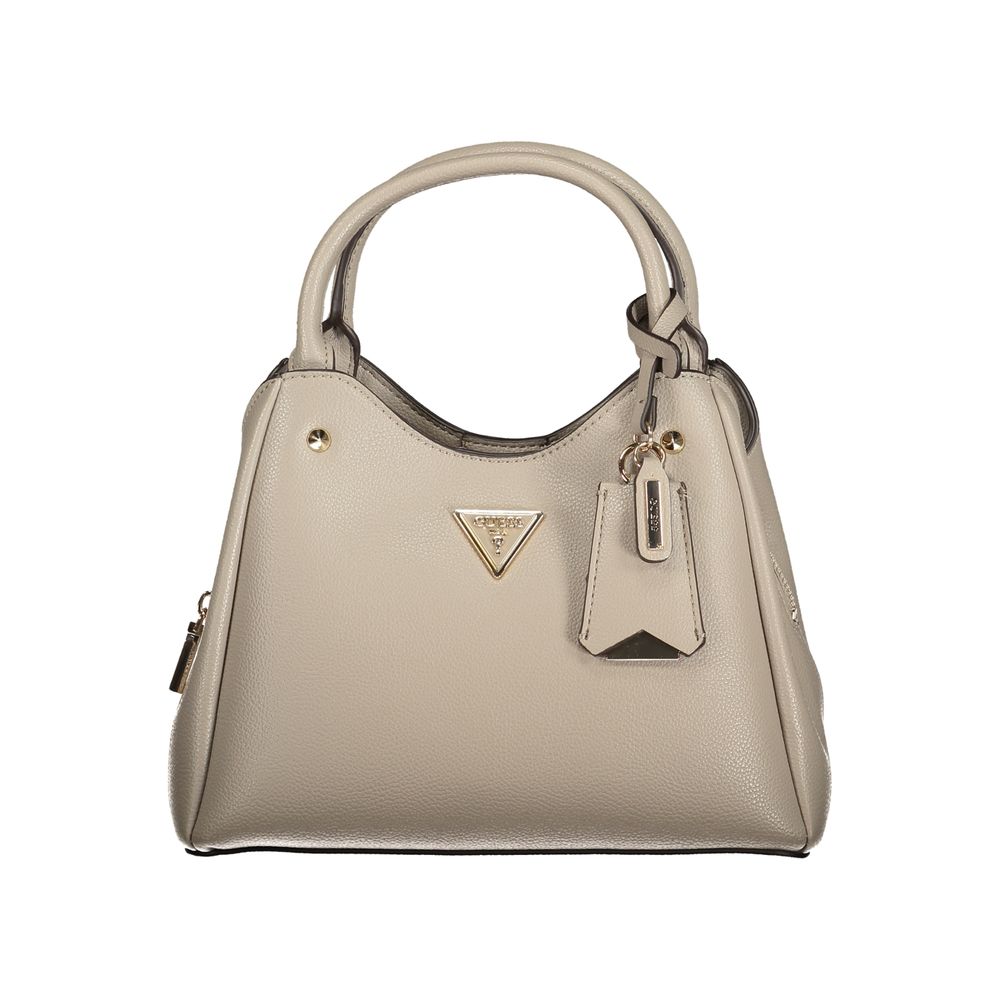 Guess Jeans Grigio Poliuretano Women Handbag - HBPS Beauty & Fashion