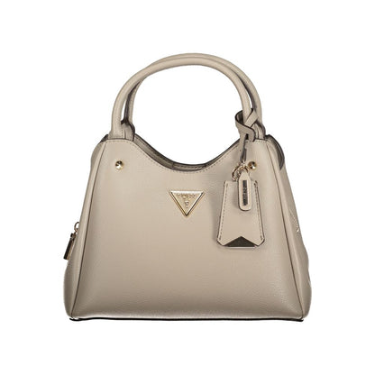 Guess Jeans Grigio Poliuretano Women Handbag - HBPS Beauty & Fashion