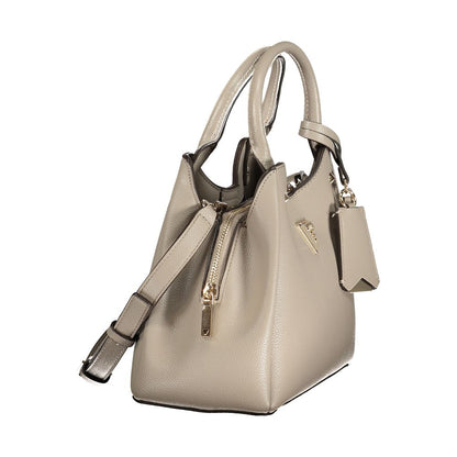 Guess Jeans Grigio Poliuretano Women Handbag - HBPS Beauty & Fashion