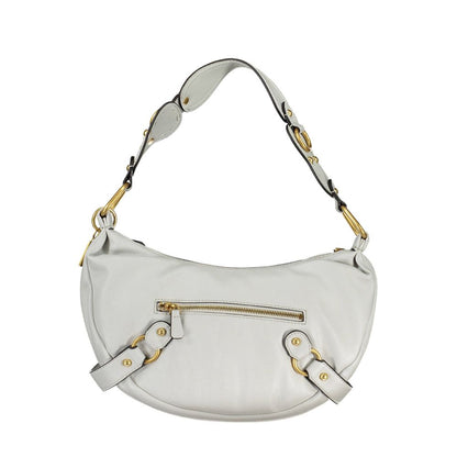 Guess Jeans Grigio Polyurethane Women Shoulder Bag - HBPS Beauty & Fashion