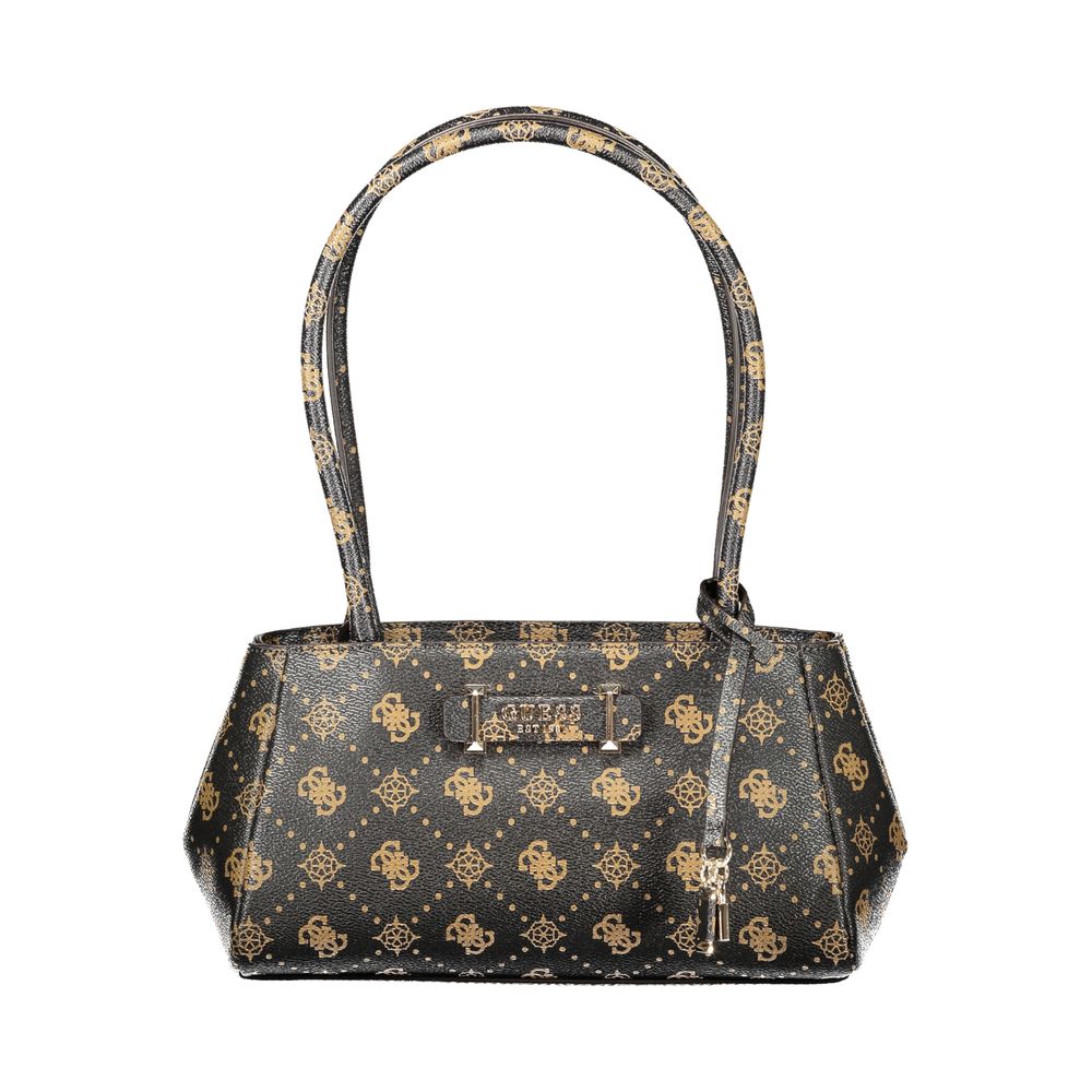 Guess Jeans Marrone Poliuretano Women Handbag - HBPS Beauty & Fashion