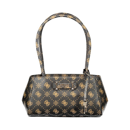 Guess Jeans Marrone Poliuretano Women Handbag - HBPS Beauty & Fashion