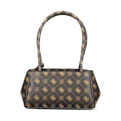Guess Jeans Marrone Poliuretano Women Handbag - HBPS Beauty & Fashion