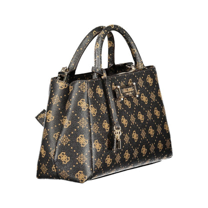 Guess Jeans Marrone Poliuretano Women Handbag - HBPS Beauty & Fashion