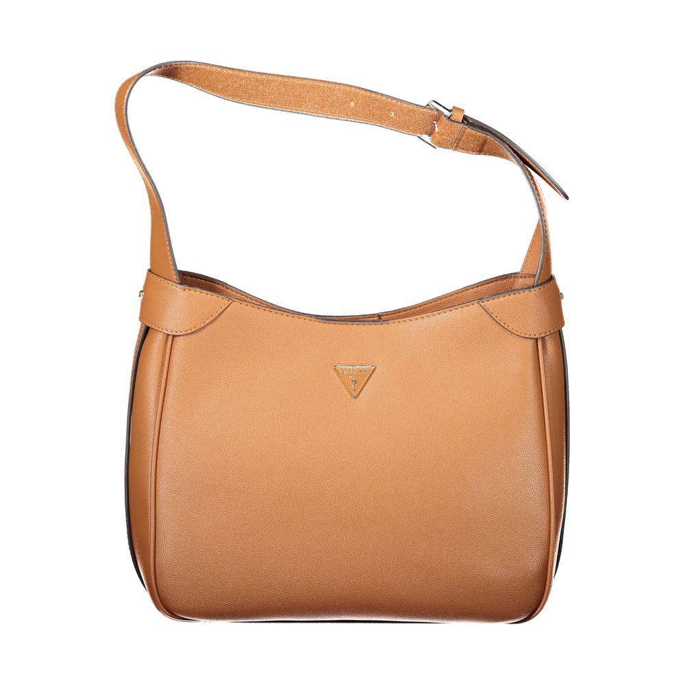 Guess Jeans Marrone Poliuretano Women Handbag - HBPS Beauty & Fashion