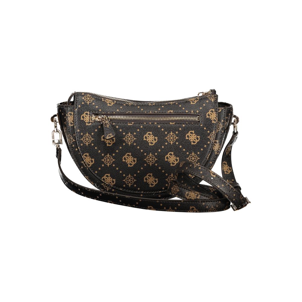 Guess Jeans Marrone Poliuretano Women Handbag - HBPS Beauty & Fashion