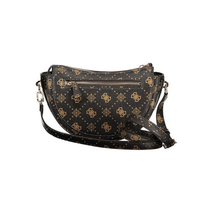 Guess Jeans Marrone Poliuretano Women Handbag - HBPS Beauty & Fashion