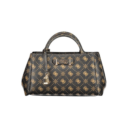 Guess Jeans Marrone Poliuretano Women Handbag - HBPS Beauty & Fashion