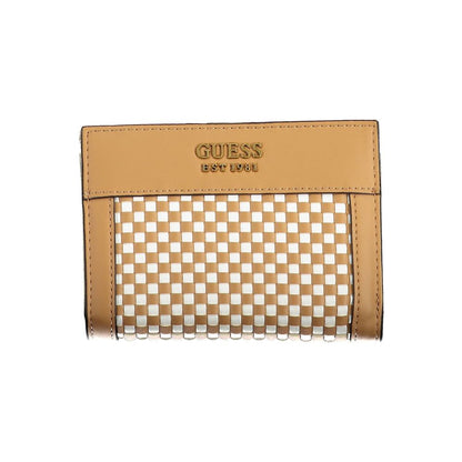 Guess Jeans Marrone Poliuretano Women Wallet - HBPS Beauty & Fashion