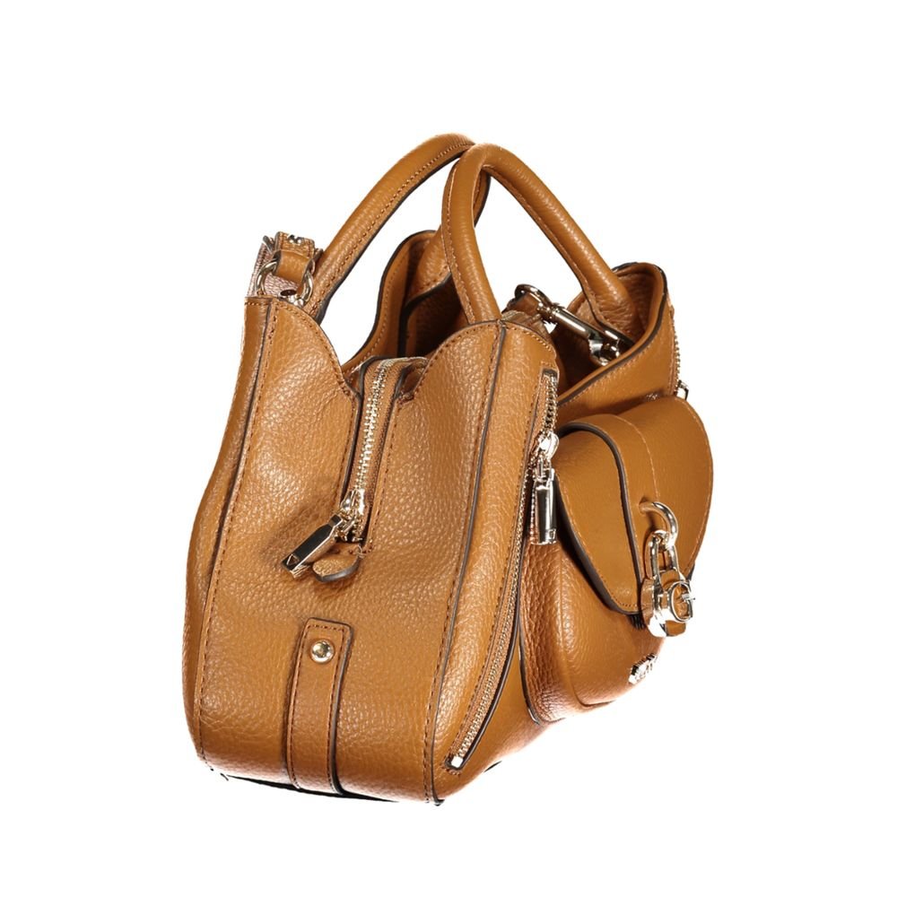 Guess Jeans Marrone Polyurethane Women Handbag - HBPS Beauty & Fashion