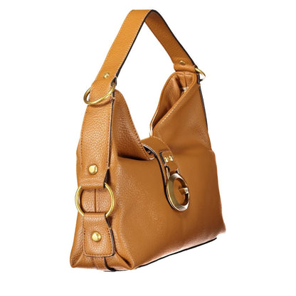 Guess Jeans Marrone Polyurethane Women Handbag - HBPS Beauty & Fashion