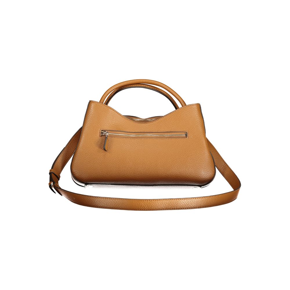 Guess Jeans Marrone Polyurethane Women Handbag - HBPS Beauty & Fashion