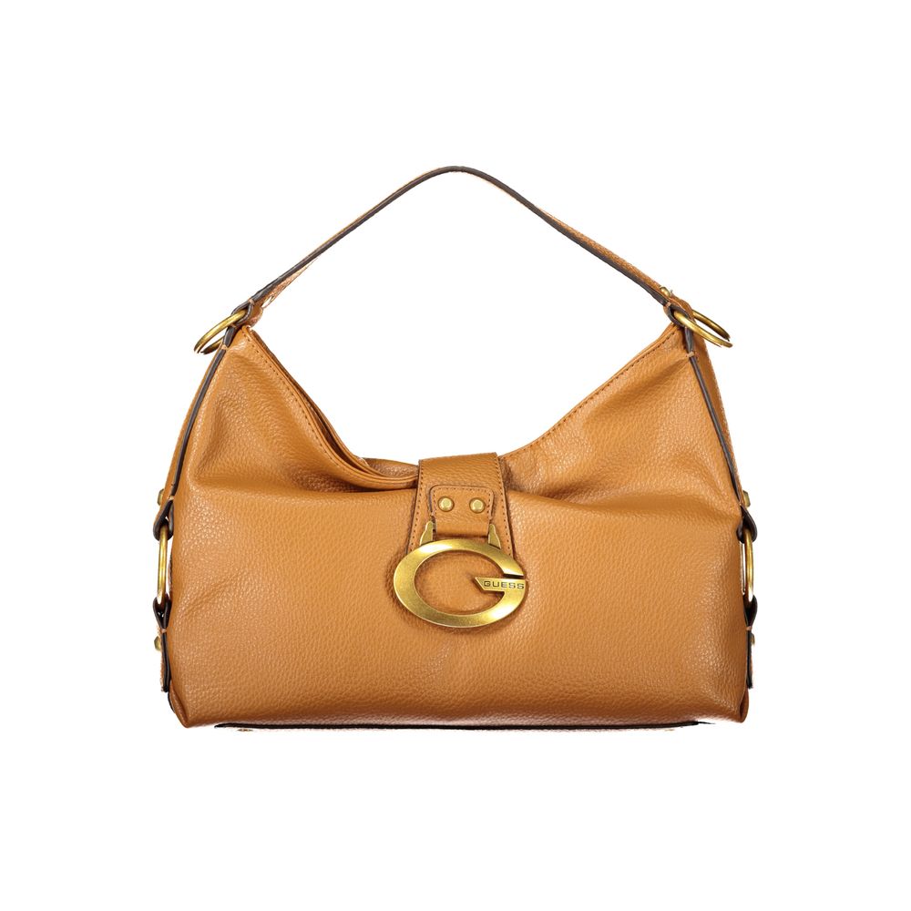 Guess Jeans Marrone Polyurethane Women Handbag - HBPS Beauty & Fashion