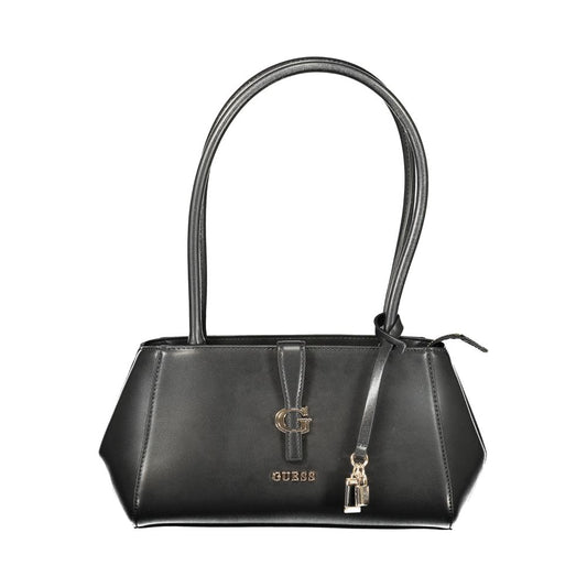 Guess Jeans Nero Poliuretano Donna Shoulder Bag - HBPS Beauty & Fashion
