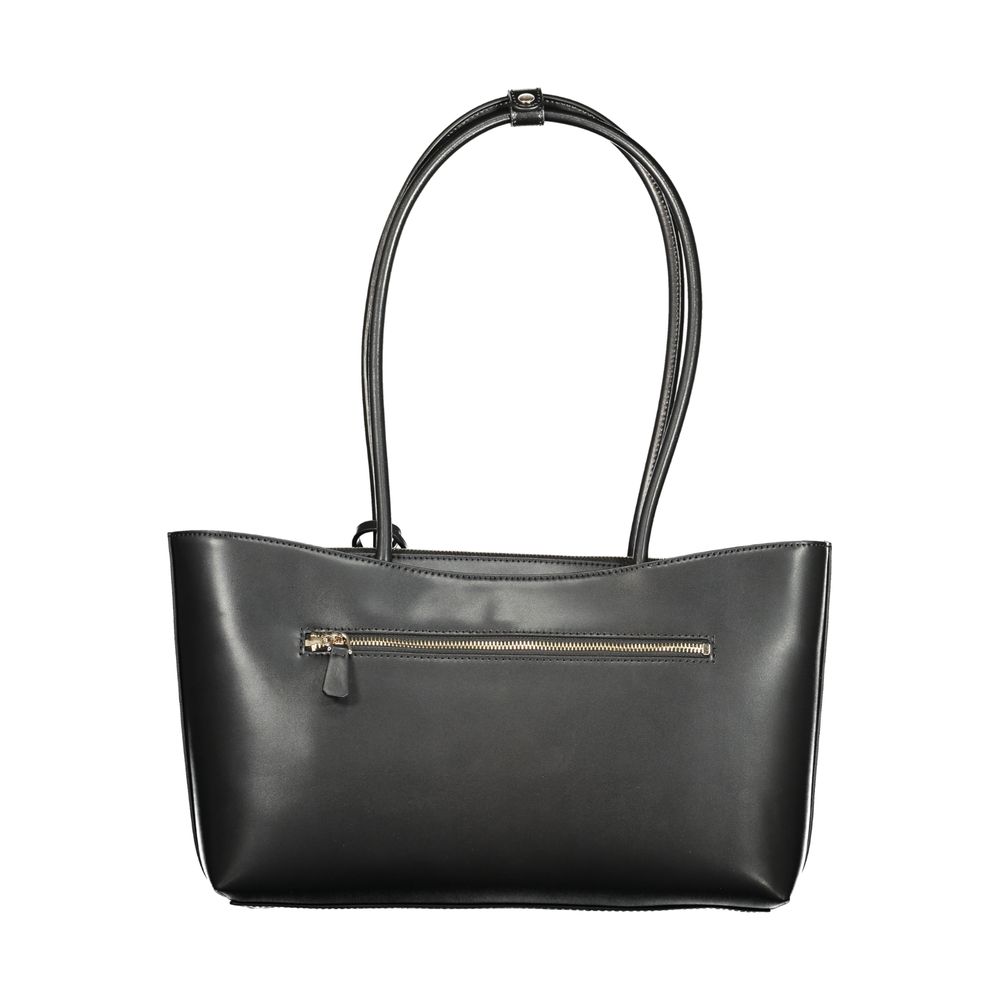 Guess Jeans Nero Poliuretano Woman Handbag - HBPS Beauty & Fashion