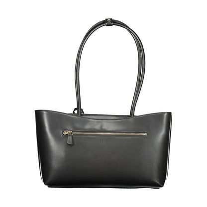 Guess Jeans Nero Poliuretano Woman Handbag - HBPS Beauty & Fashion