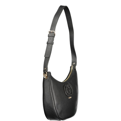 Guess Jeans Nero Poliuretano Women Handbag - HBPS Beauty & Fashion