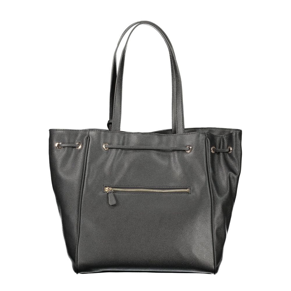 Guess Jeans Nero Poliuretano Women Handbag - HBPS Beauty & Fashion