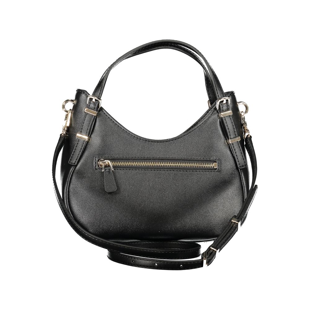 Guess Jeans Nero Poliuretano Women Handbag - HBPS Beauty & Fashion