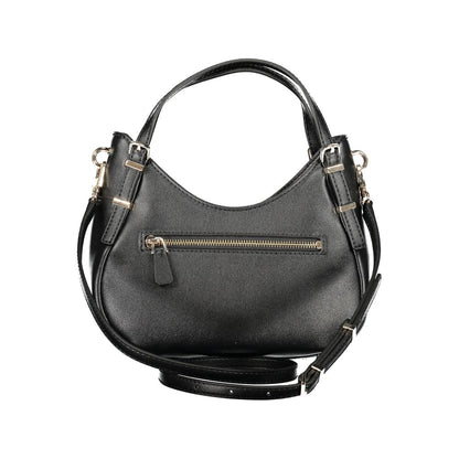 Guess Jeans Nero Poliuretano Women Handbag - HBPS Beauty & Fashion