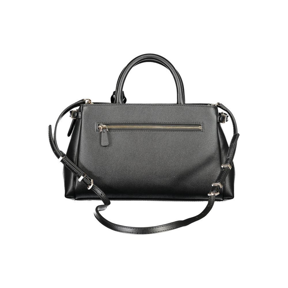Guess Jeans Nero Poliuretano Women Handbag - HBPS Beauty & Fashion