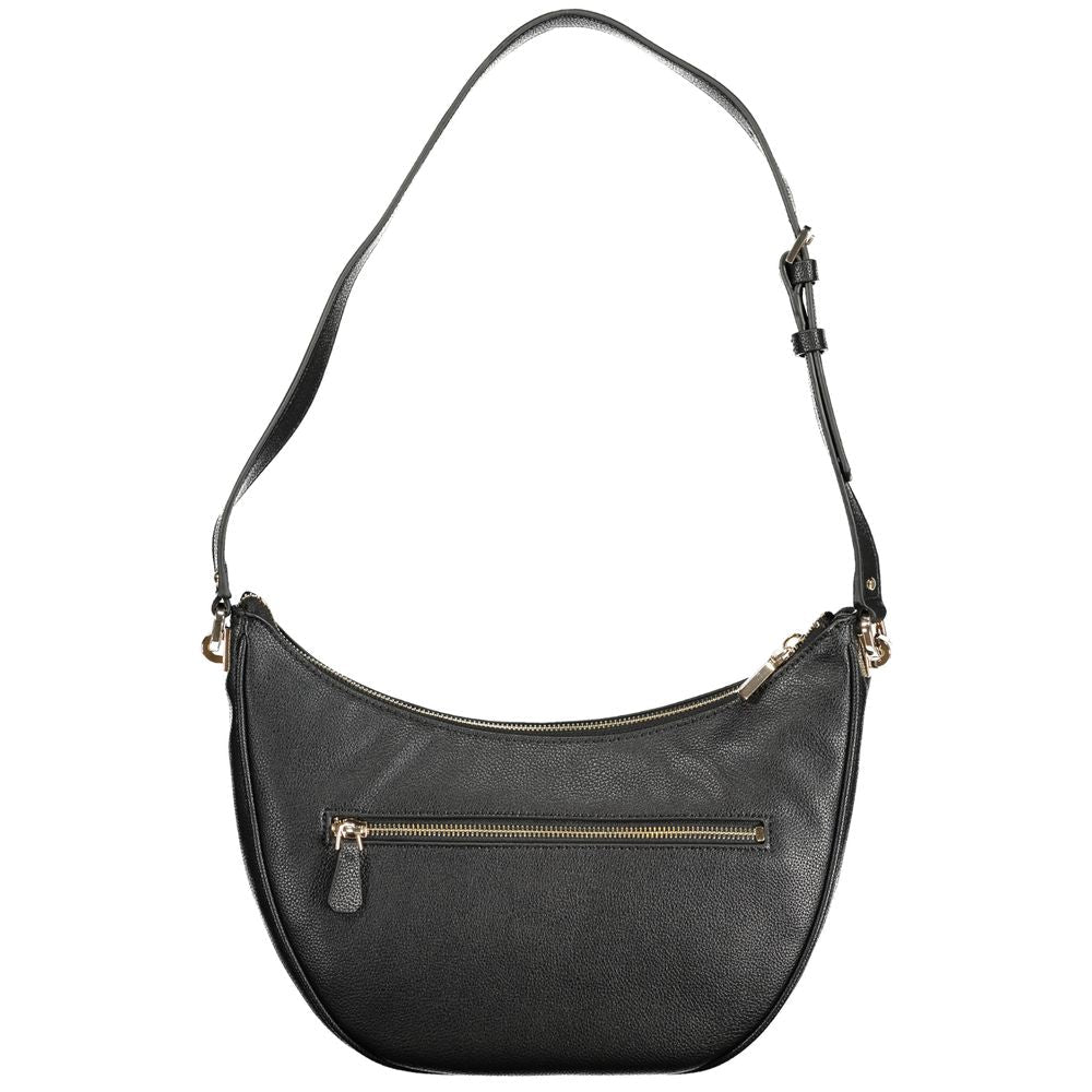 Guess Jeans Nero Poliuretano Women Handbag - HBPS Beauty & Fashion