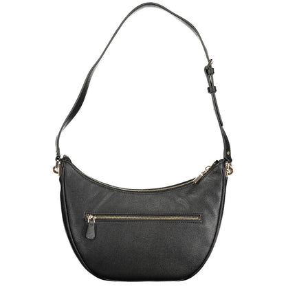 Guess Jeans Nero Poliuretano Women Handbag - HBPS Beauty & Fashion