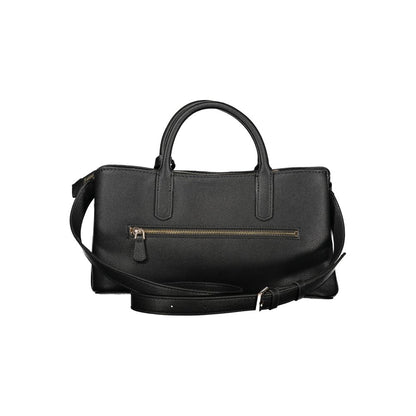 Guess Jeans Nero Poliuretano Women Handbag - HBPS Beauty & Fashion