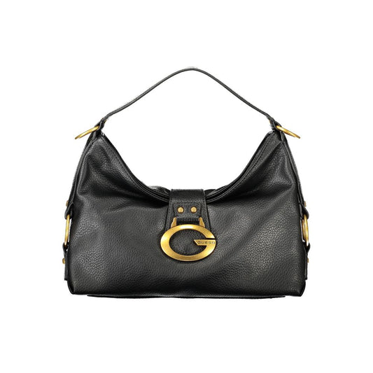 Guess Jeans Nero Poliuretano Women Handbag - HBPS Beauty & Fashion