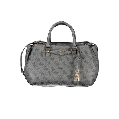 Guess Jeans Nero Poliuretano Women Handbag - HBPS Beauty & Fashion