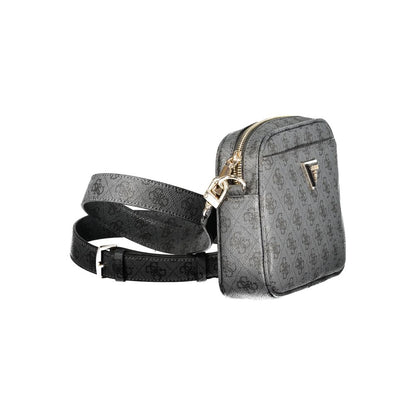 Guess Jeans Nero Poliuretano Women Handbag - HBPS Beauty & Fashion
