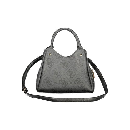 Guess Jeans Nero Poliuretano Women Handbag - HBPS Beauty & Fashion