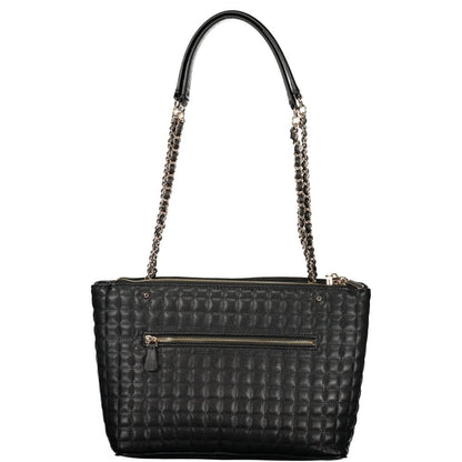Guess Jeans Nero Poliuretano Women Handbag - HBPS Beauty & Fashion